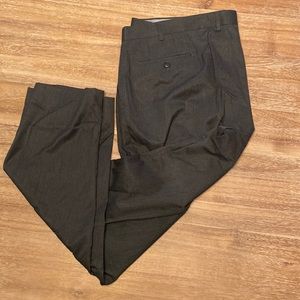 Grey mens dress pants